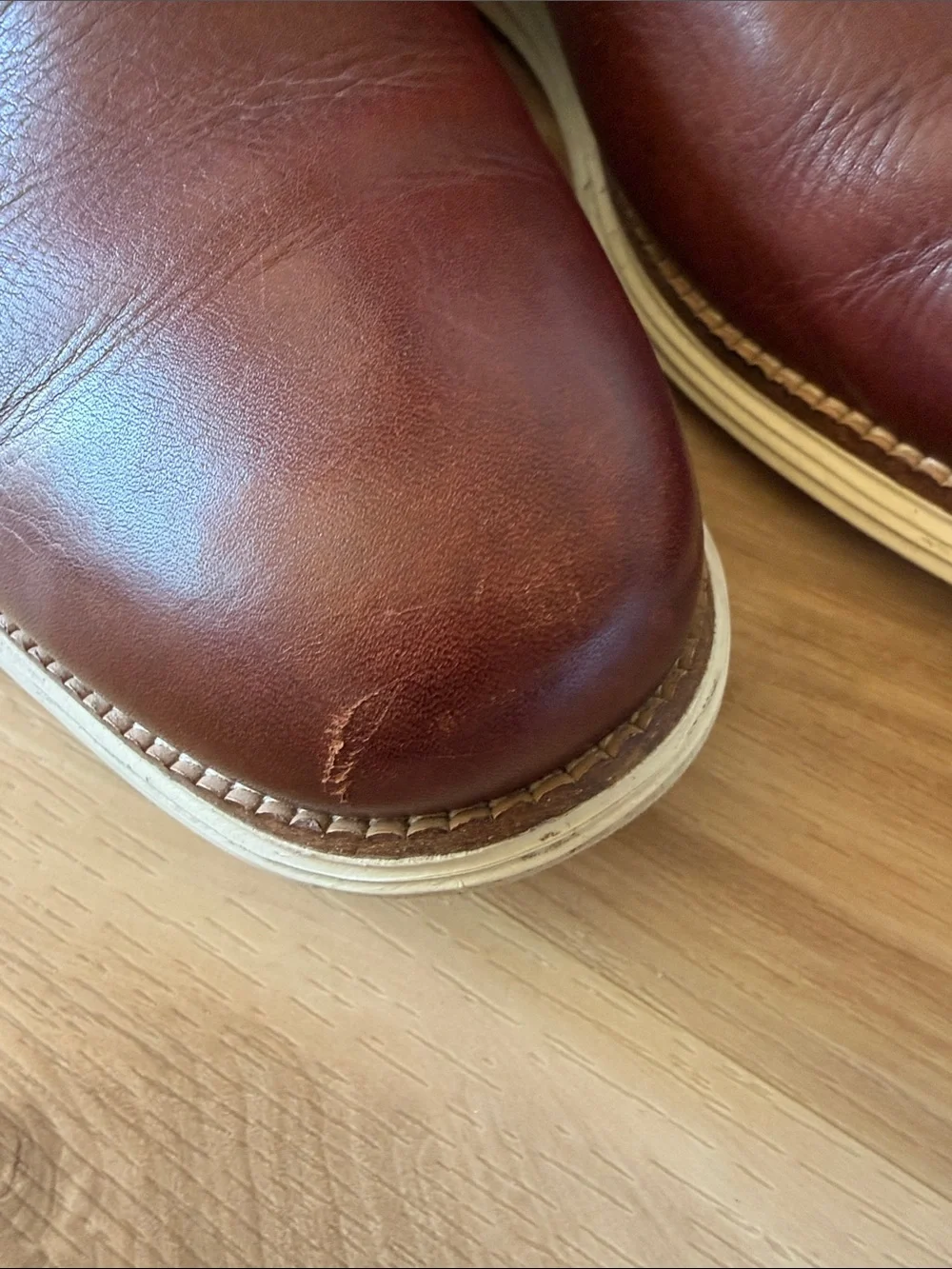 Men's Men’s Cole Haan Grand Os Brown Leather Boots